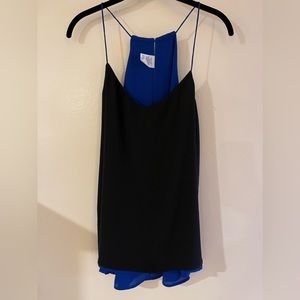 Reversible Black/Blue Express Barcelona Cami